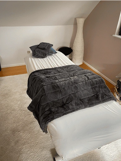 Massagebank - von vorne